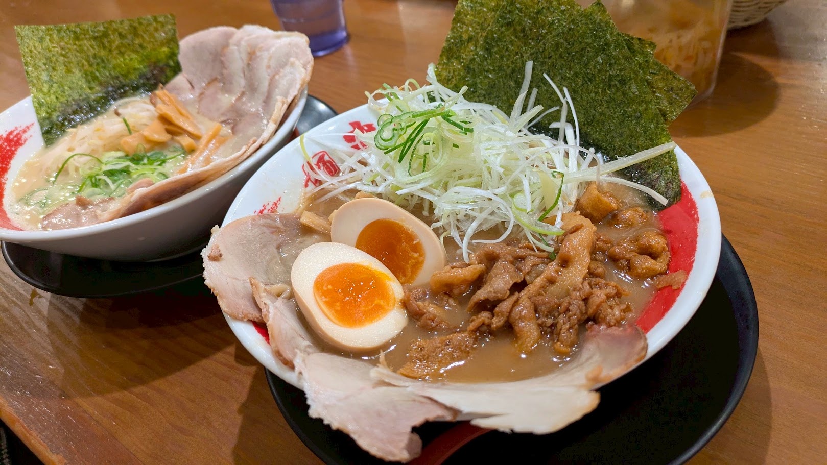 京都駅の拉麺小路のラーメン